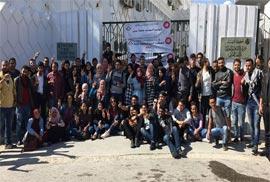 Sit-in de l'UGTE pour protester contre les décisions de IJABA